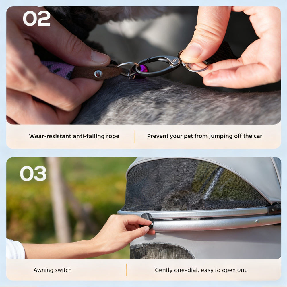 Pet Stroller - Premium Travel Stroller