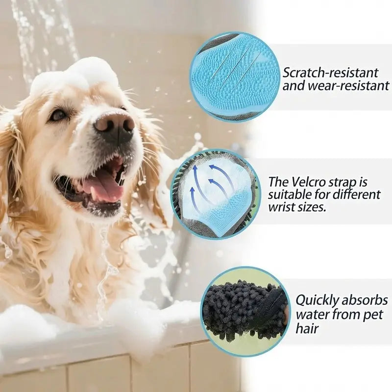 Pawzseek Dog Washing Gloves