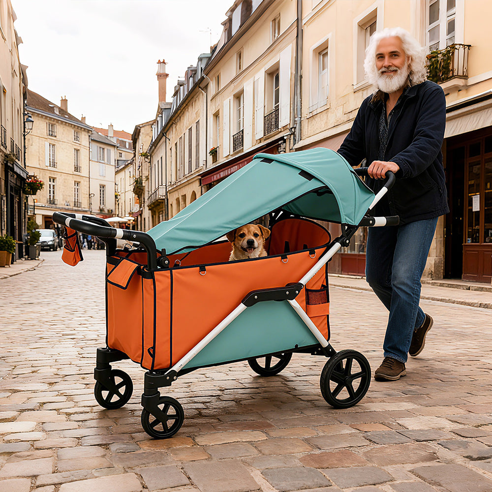 Pet Stroller - Deluxe Outdoor Adventure Stroller