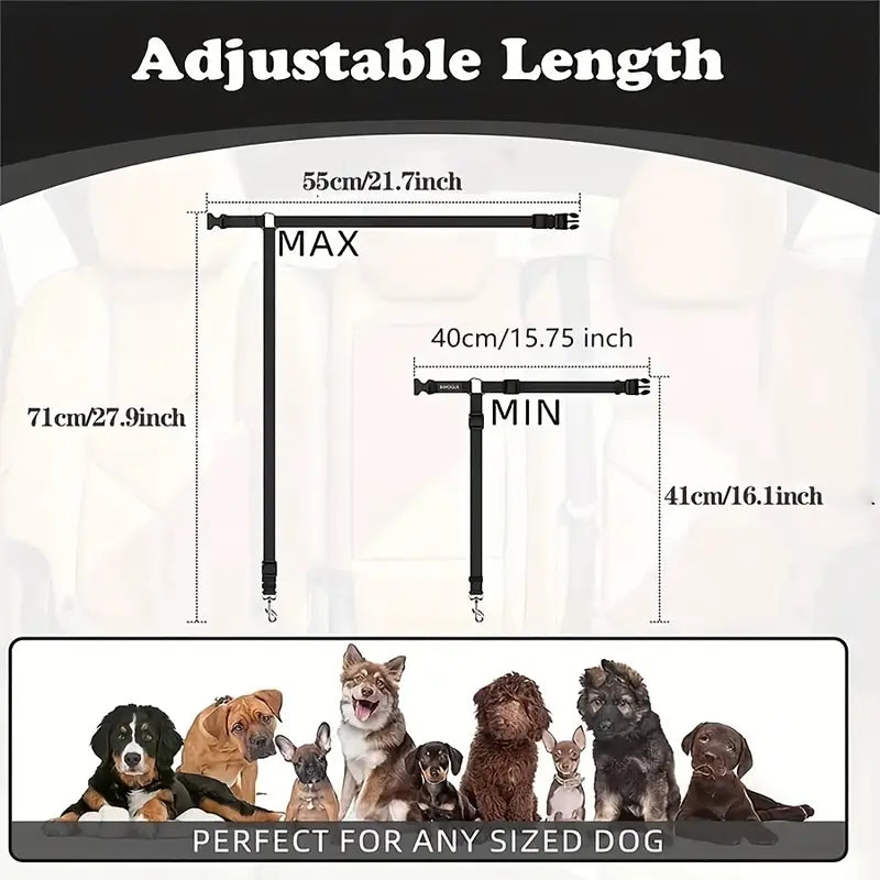 Pawzseek Car SUV suitable for 1pc dog seat belt
