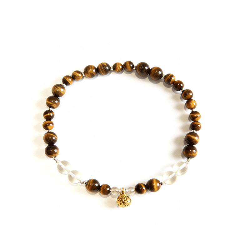 Healing Tiger's Eye Necklace for Pets