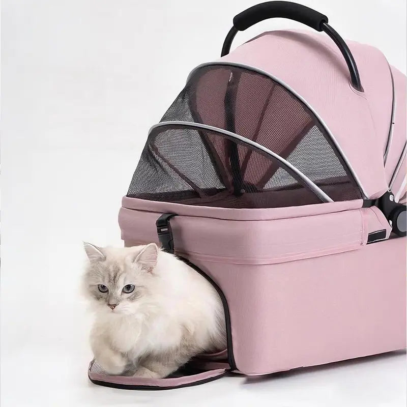 Pawzseek Pet Stroller for Cats and Dogs