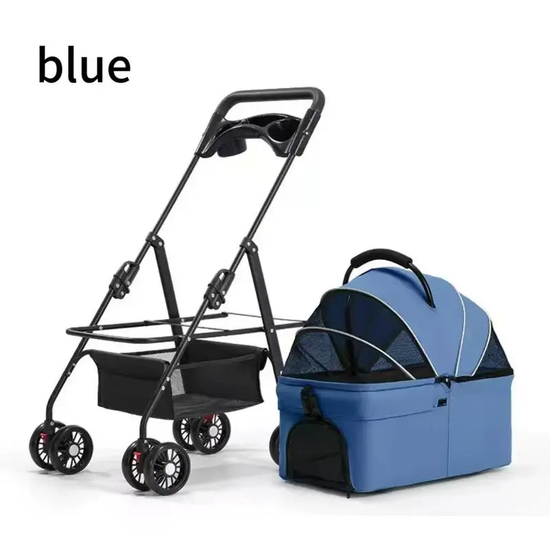 Pawzseek Pet Stroller for Cats and Dogs