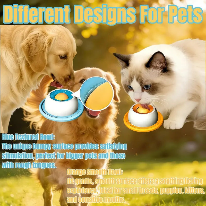 Pawzseek Pet Lick Bowl